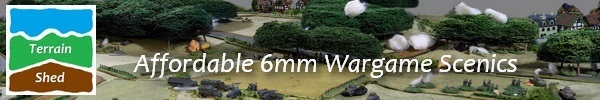 Affordable scenics for 6mm wargamers